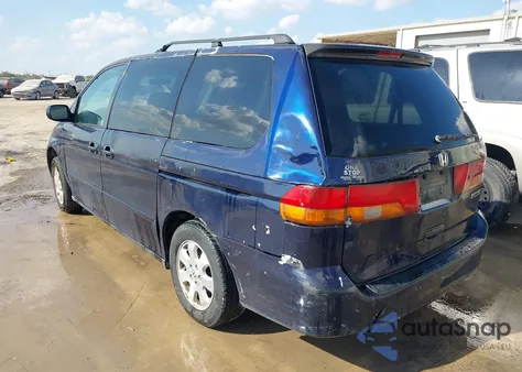 2003 Honda Odyssey Ex z USA, uszkodzony, nr VIN 5FNRL18683B063446